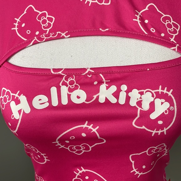 HELLO KITTY CROP TOP T-SHIRT - Picture 5 of 11
